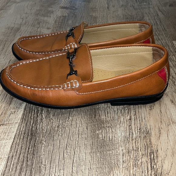 Footjoy Club Casual‎ Shoes Leather Horse Bit Loafers Mens Size 9.5 W main image 4